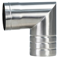 Winnerwell® 90 Degree Pipe for External Air M-sized Stove